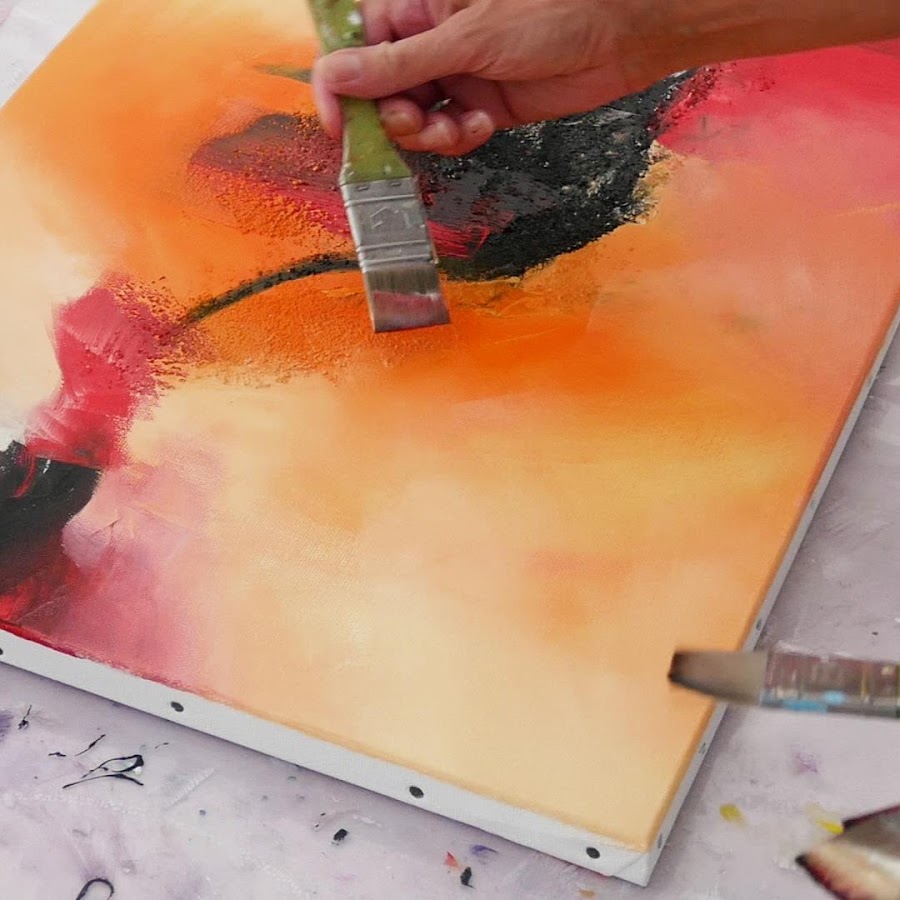 Althea artiste peintre-BJArt's-Abstract Art - YouTube