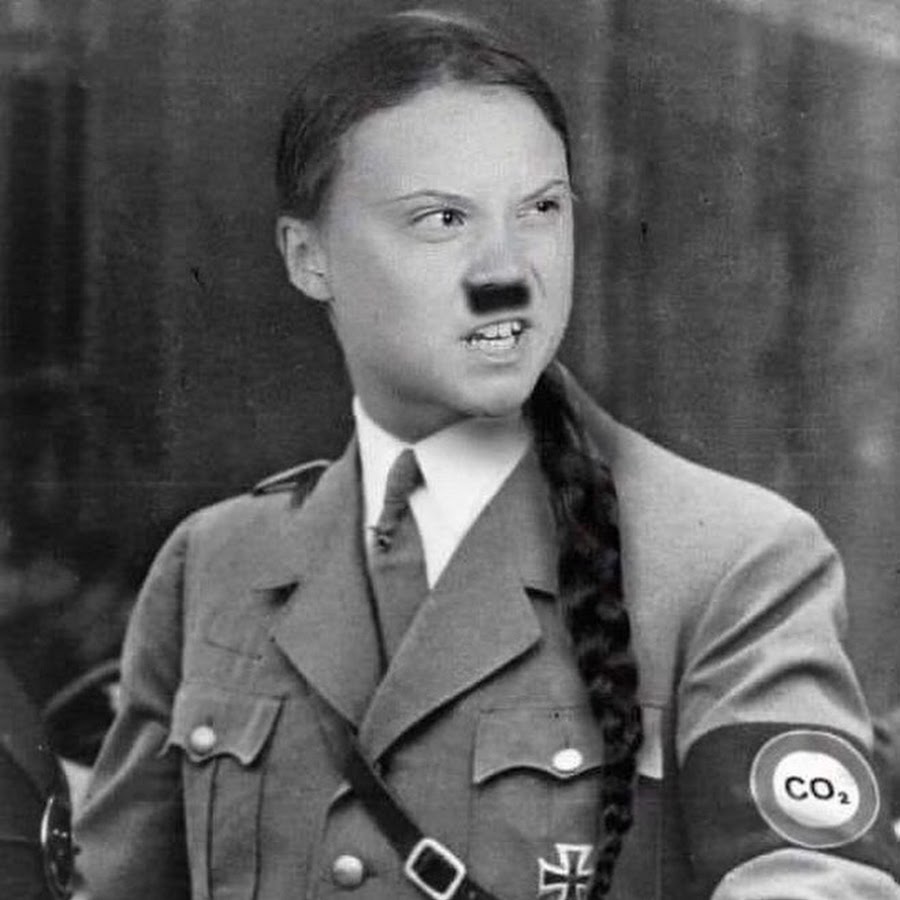 Грета Тунберг и Адольф Гитлер