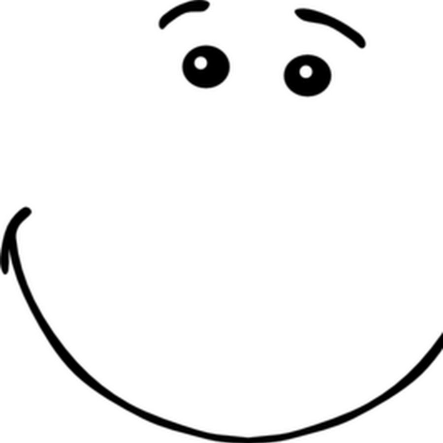 Смайлик без рта картинка для детей