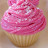 pink frosting