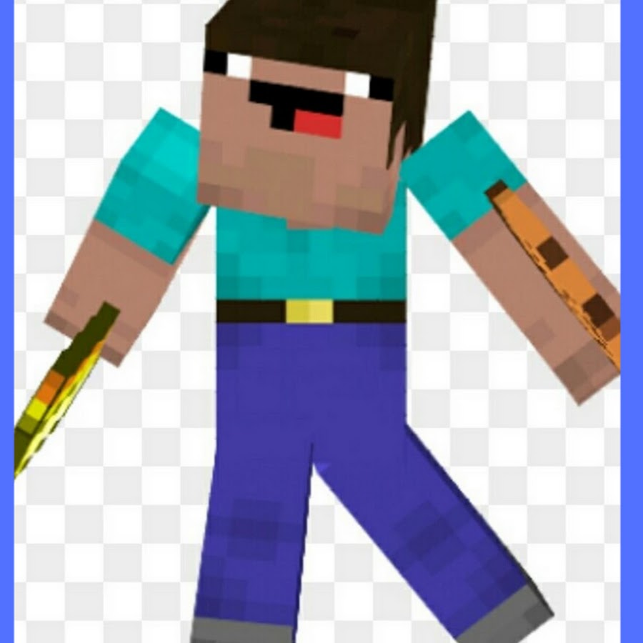 Нубик в майнкрафте рисунок