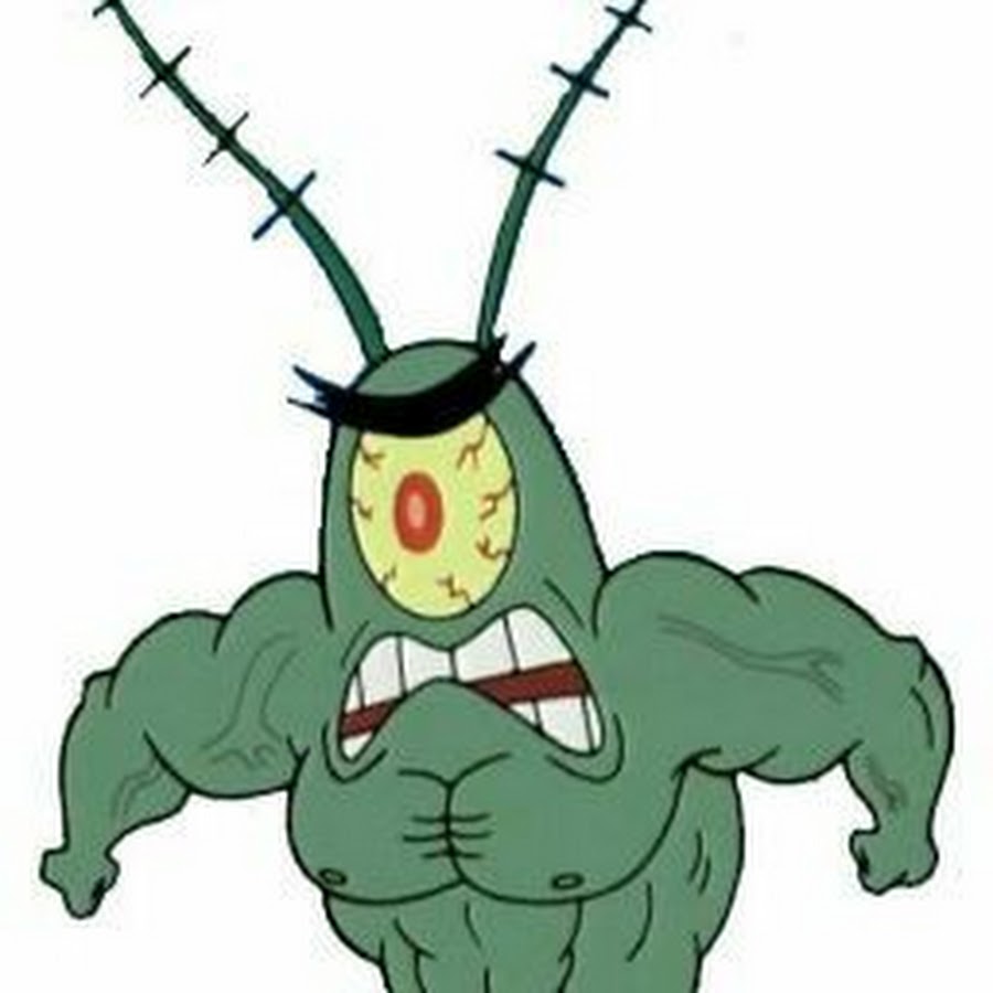 Персонажи губка Боб планктон