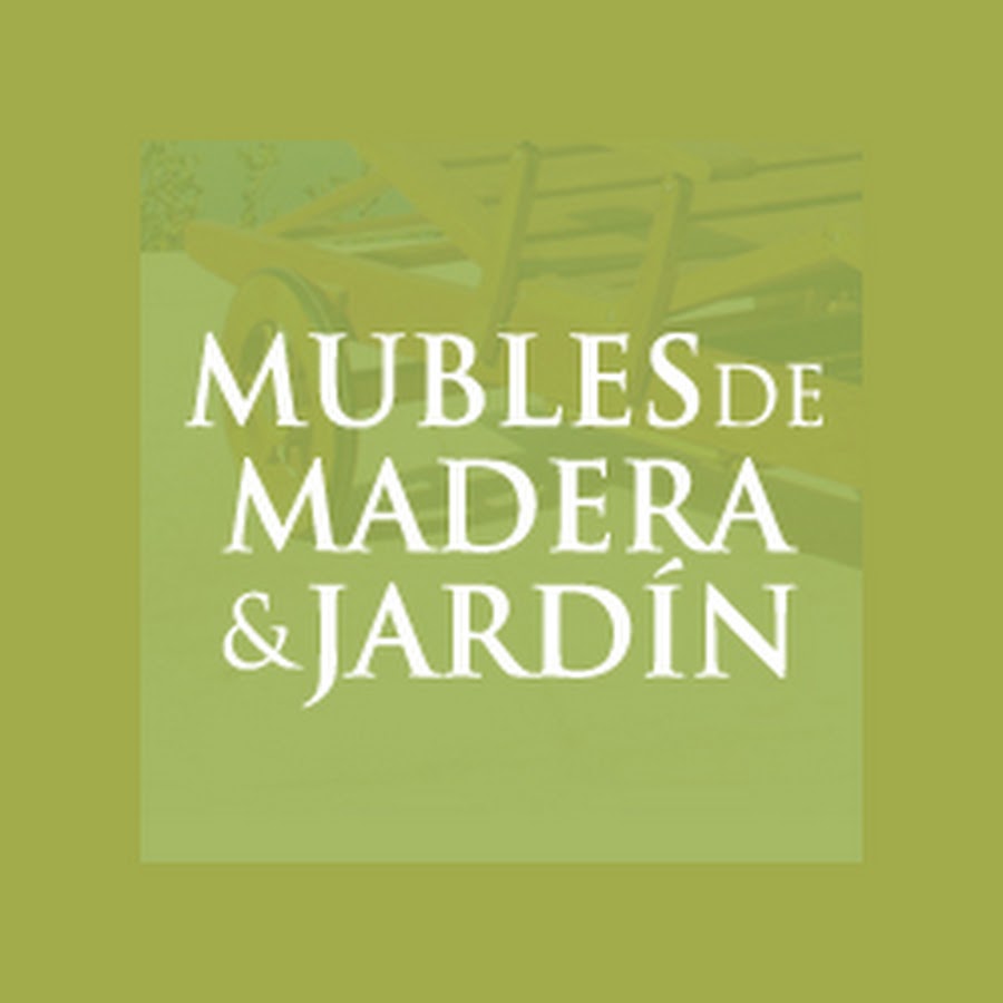 Muebles de Madera y Jardín - YouTube