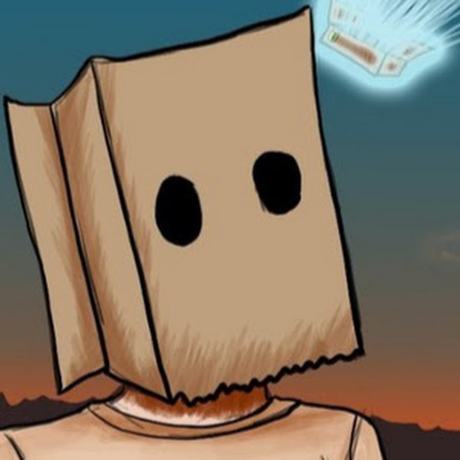 Квадратная голова. Картонный человечек. Игра голова коробки. Данбо sad. Коробка нарисованная.