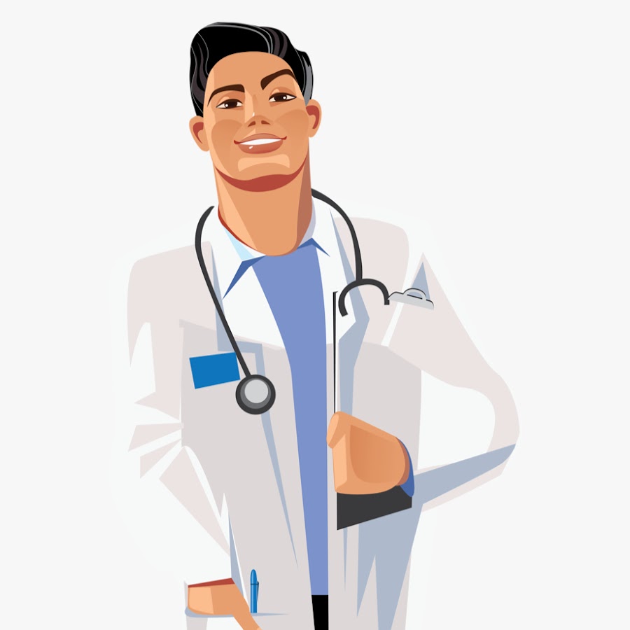 Доктор картинка для детей на белом фоне