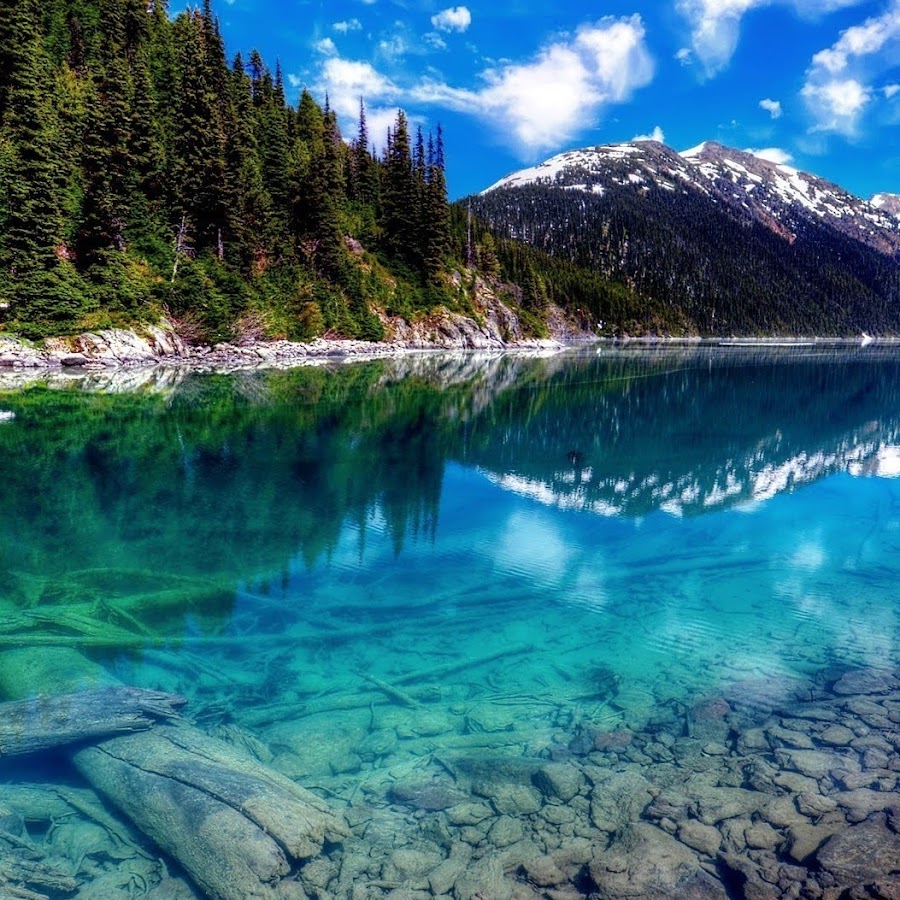 Голубая река