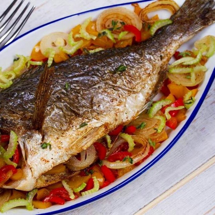 Рыба и морепродукты. Основные стадии развития рыб. Рыбная продукция. Запеченная рыба дорадо. Заполнить рыбу.