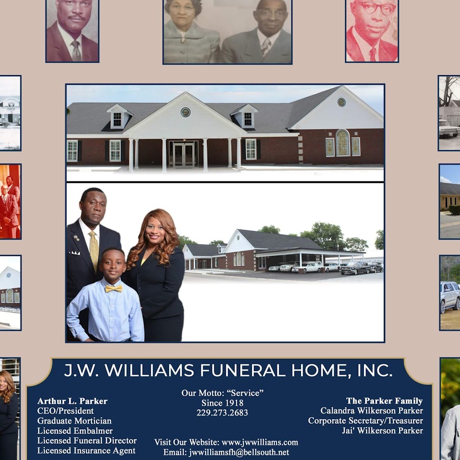 J W Williams Funeral Home Inc YouTube