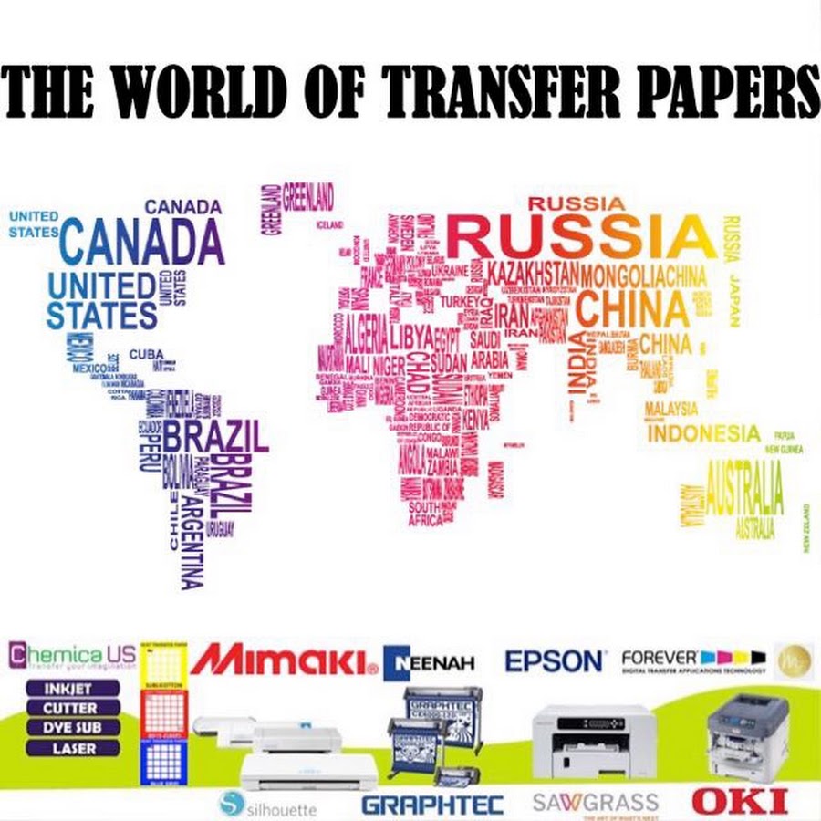 The World of Transfer Papers YouTube