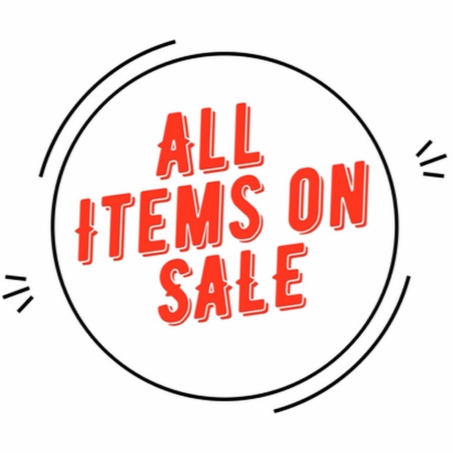 All Items on Sale YouTube