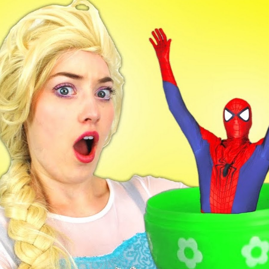 Spiderman And Elsa - YouTube