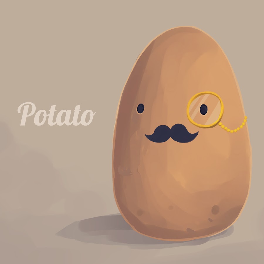 Potato With Moustache YouTube