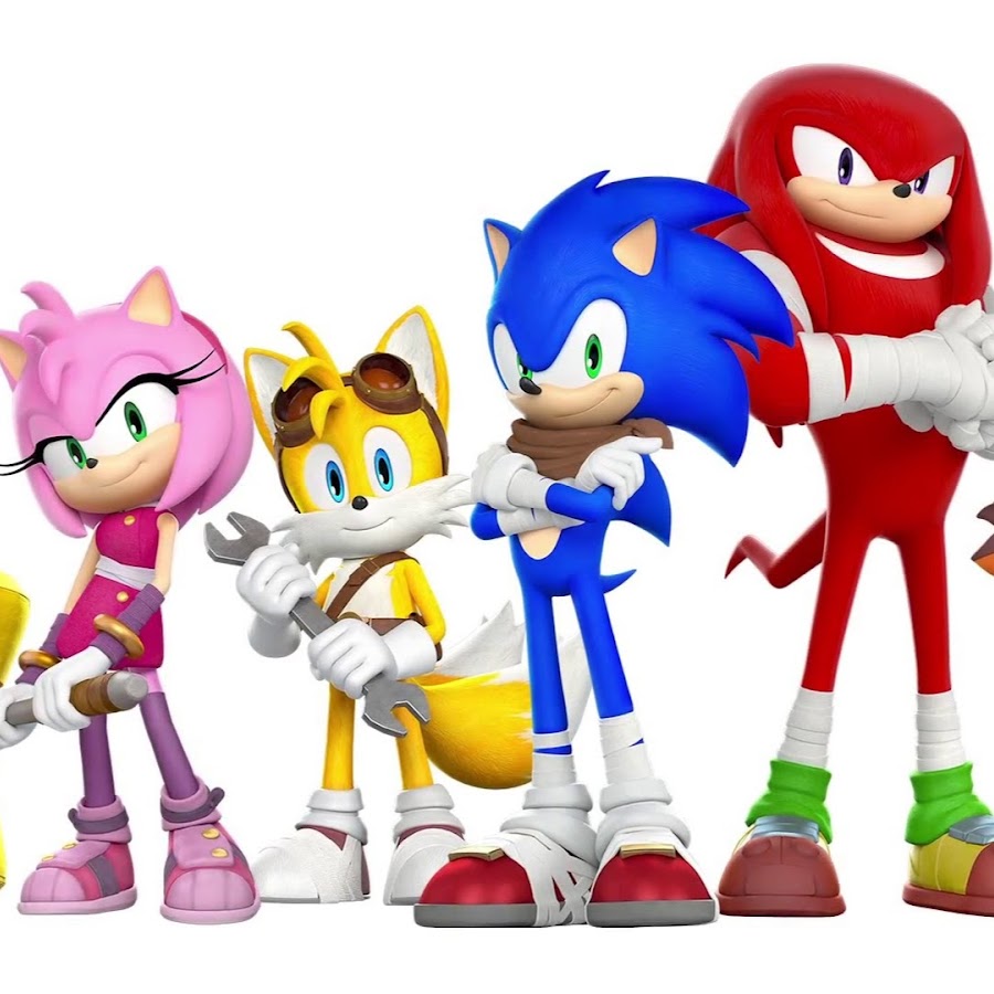 Как зовут героев соник бум с картинками