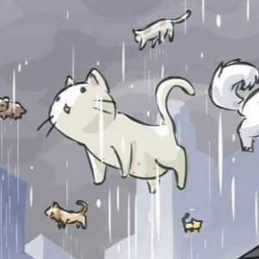 Дожди кэт. Идиомы it's raining Cats and Dogs. Дождь из кошек. Рисунок дождь из котиков. Игра про кота с зонтиком.