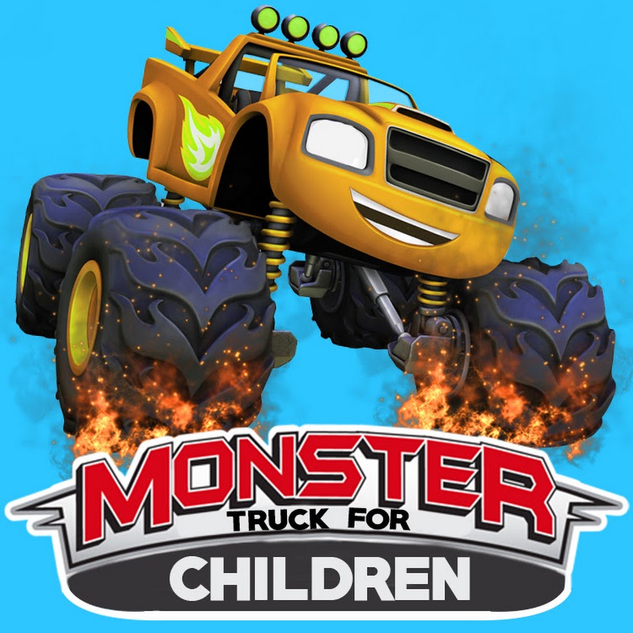 Monster Trucks For Children YouTube