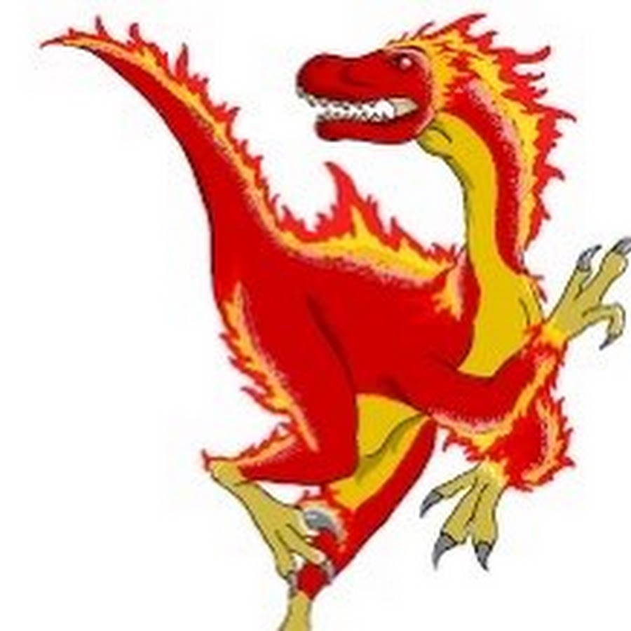 fire raptor dinosaur