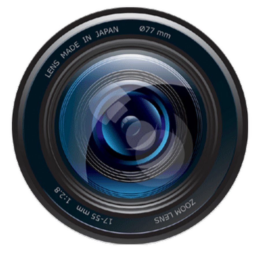 Объектив фотоаппарата для фотошопа