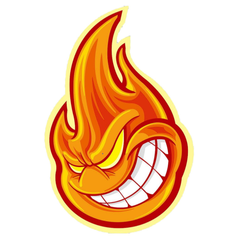 Огонь мультяшный рисунок