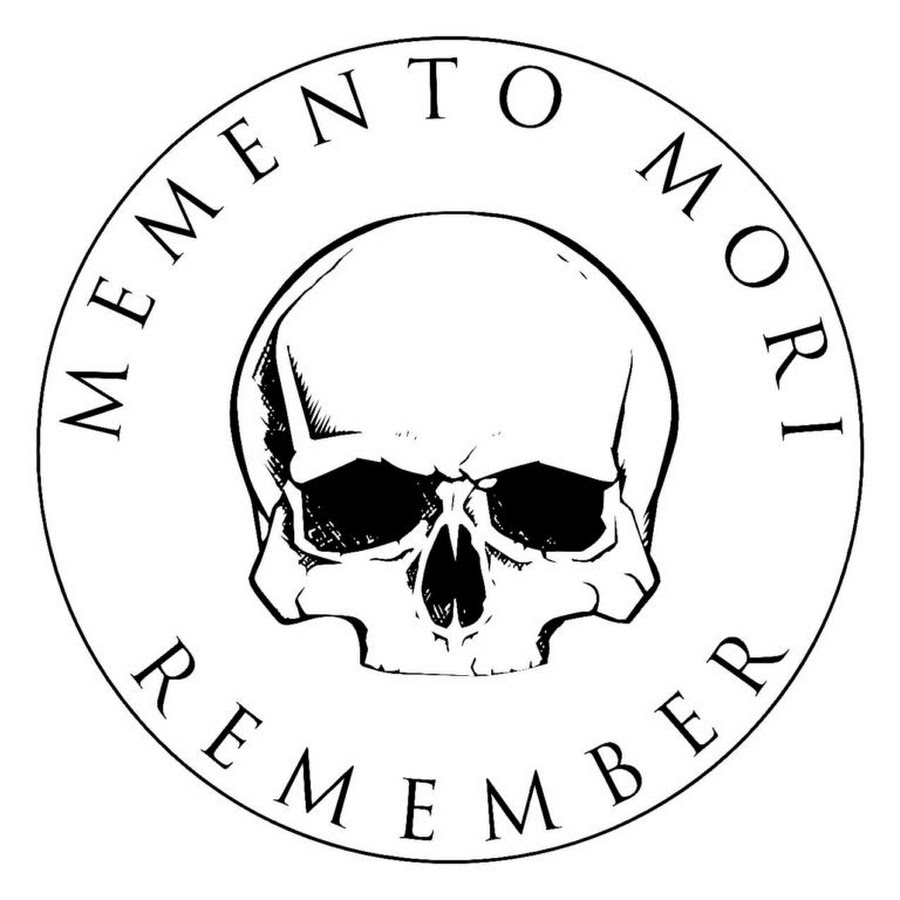 Тату эскизы memento mori надпись