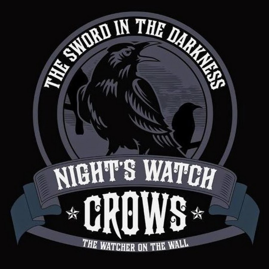 Night crows аутентификация. Герб ночного Дозора. Логотип ночного. Дозора. Night Crows игра.