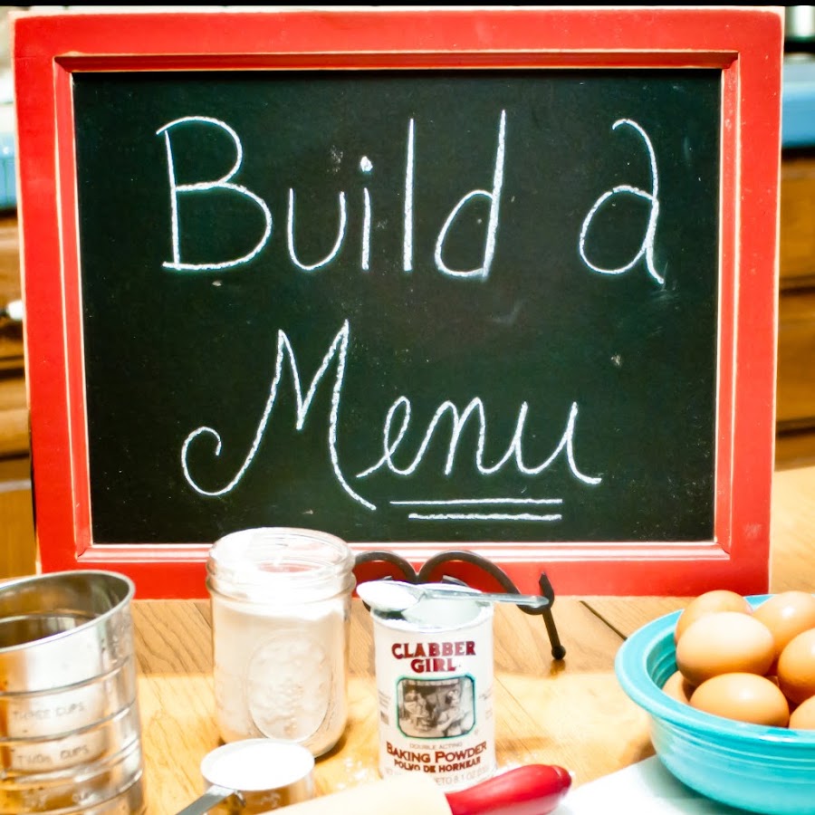 Build A Menu - YouTube