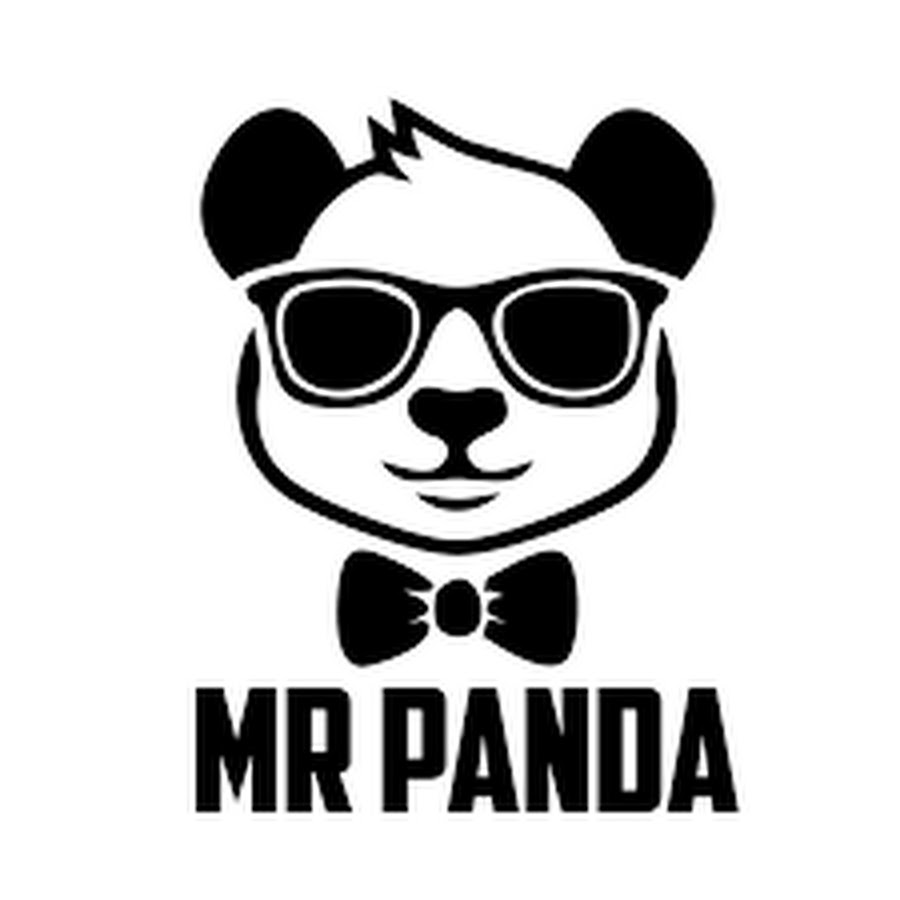 Панда в очках картинка