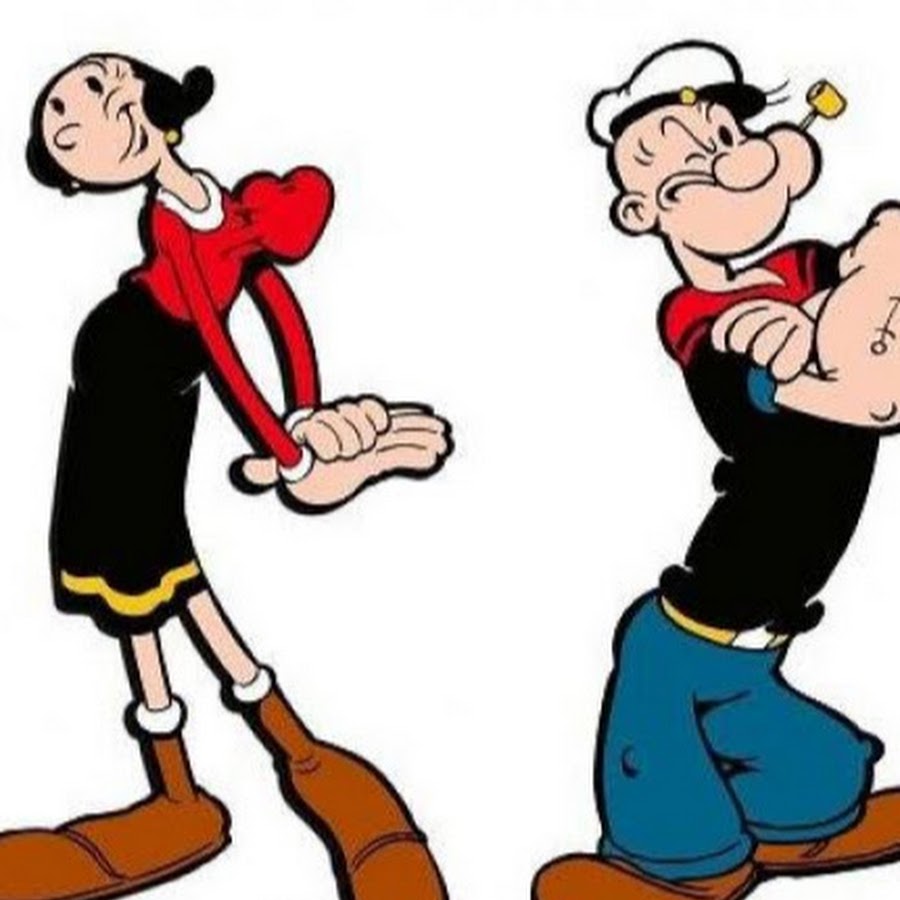 Pictures of popeye and olive oyl
