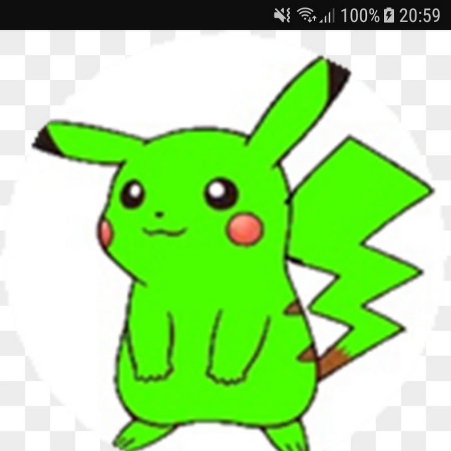 Green Pikachu - YouTube