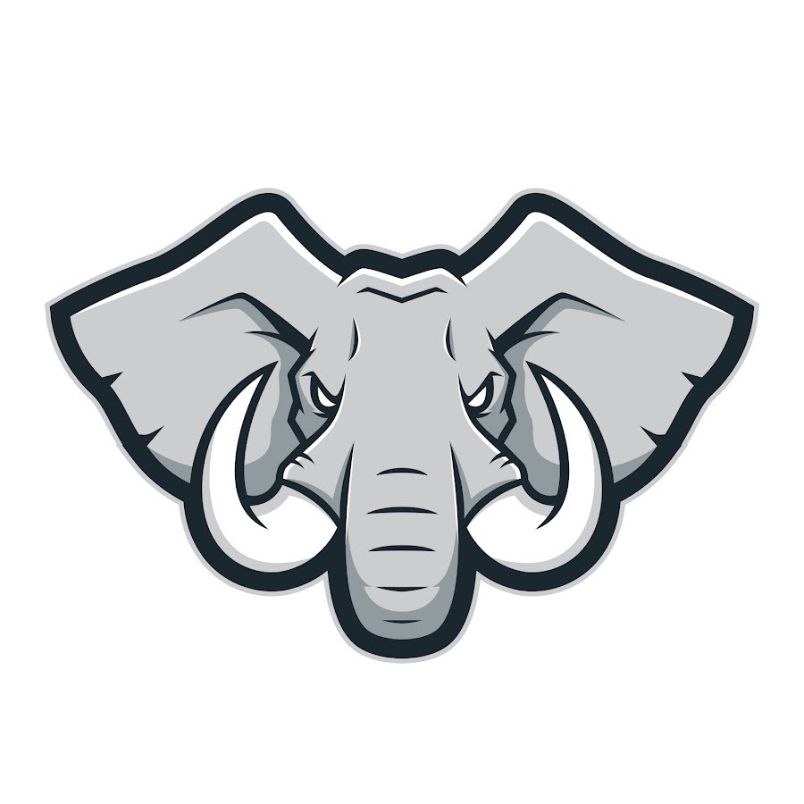 Голова слона логотип