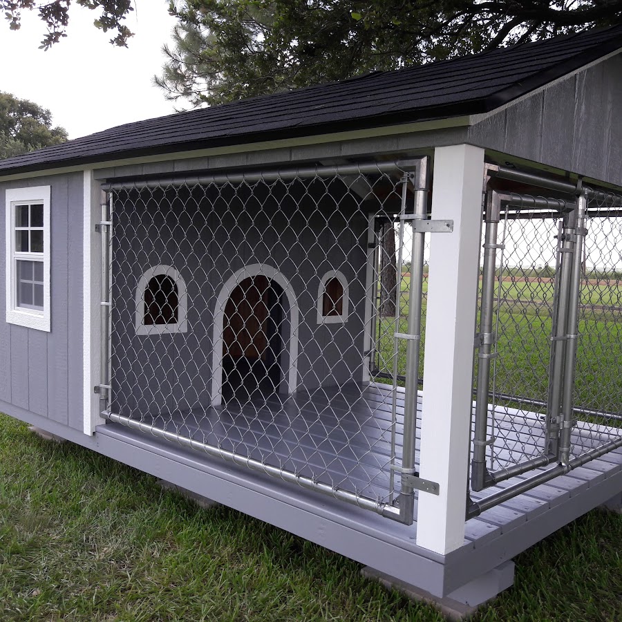 Houston Custom Dog Houses, Playhouses, and More - YouTube