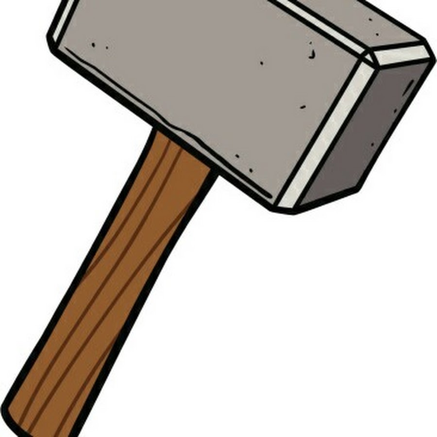 Как нарисовать кувалду