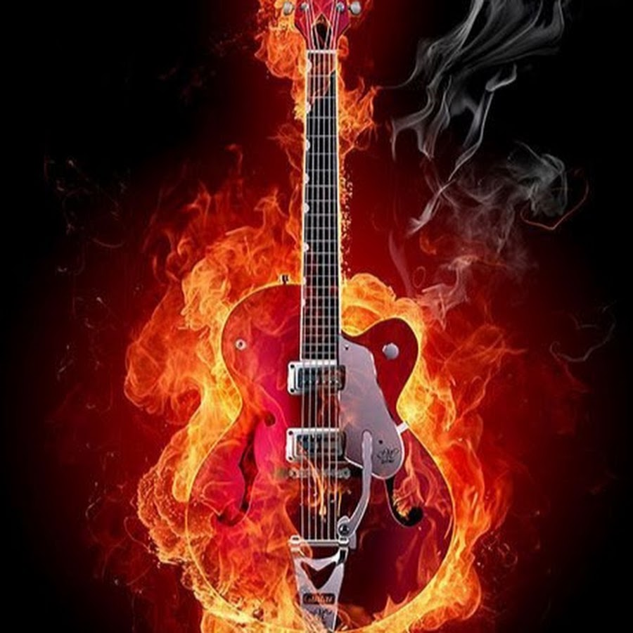Fiery Guitar - YouTube