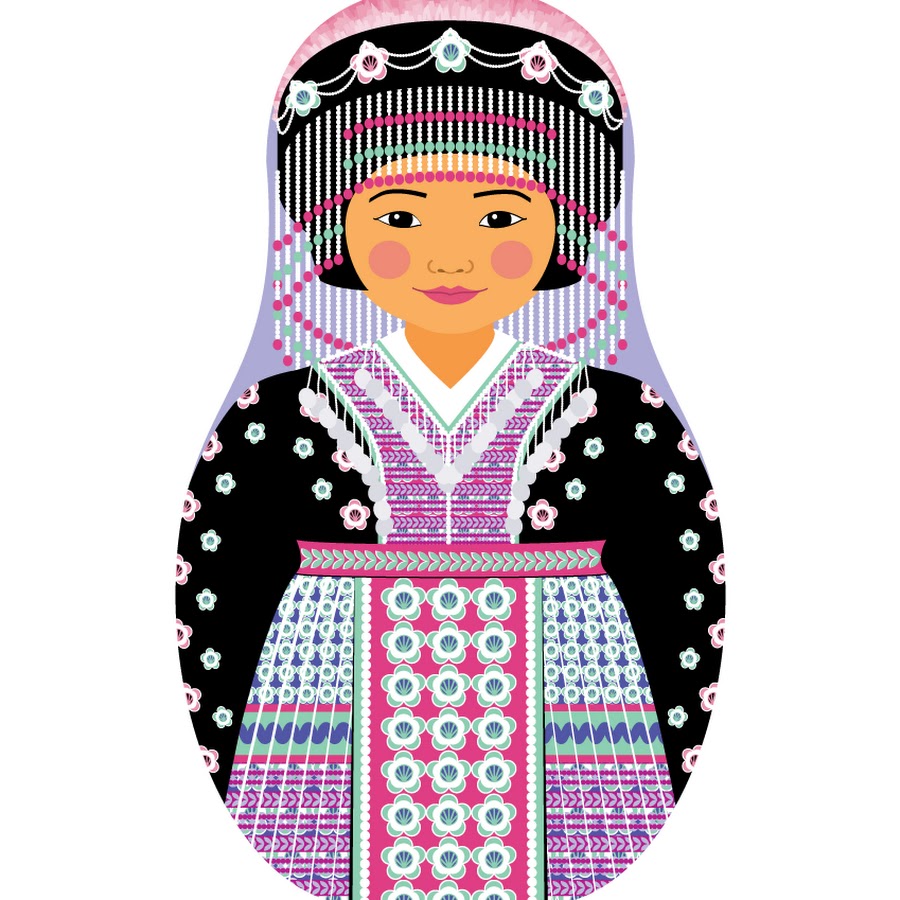 Татарская матрешка рисунок