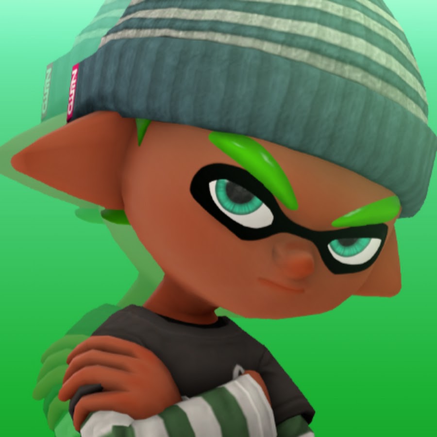 green inkling squid