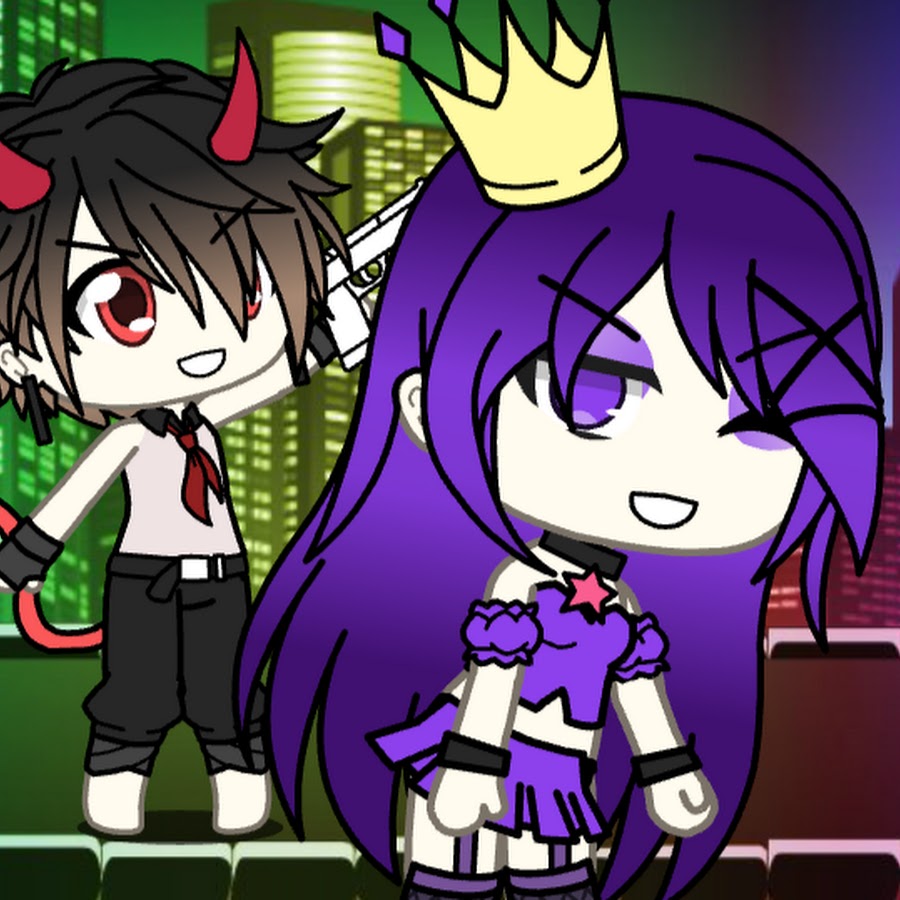 MARIA A MELHOR GACHA TUBER ROXA - YouTube