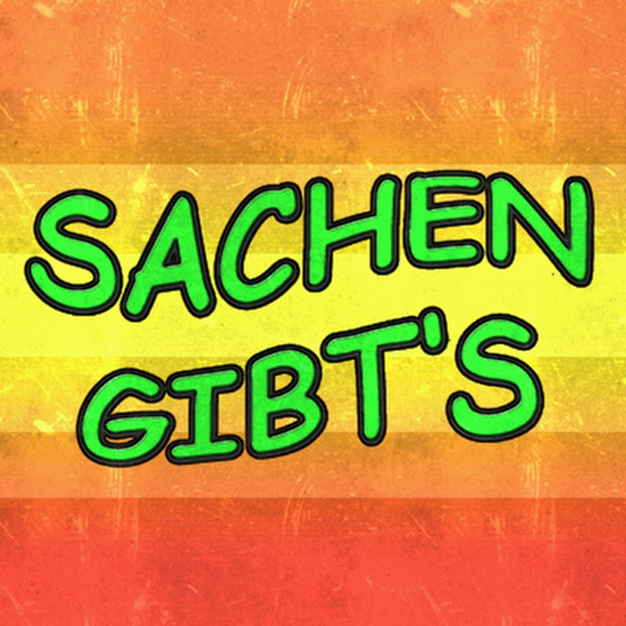Sachen gibt's - YouTube