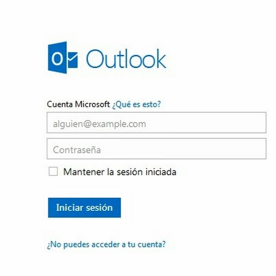 Hotmail Com Sign In Iniciar Sesion En Castellano