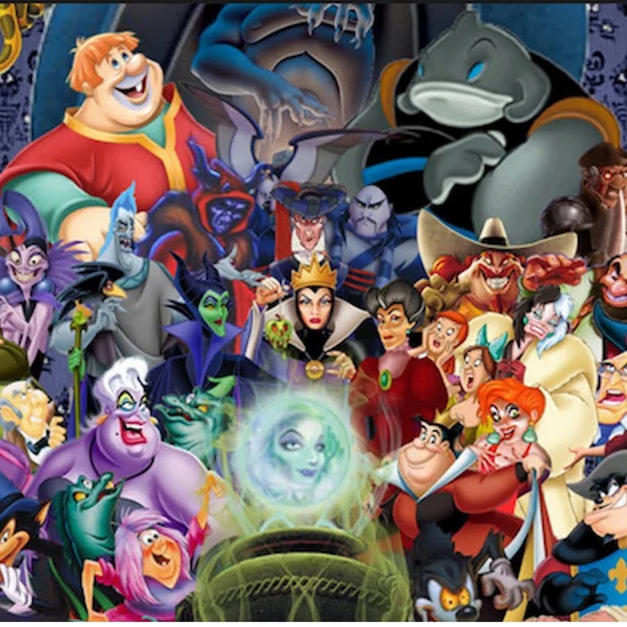 Злодеи из мультиков диснея имена и картинки