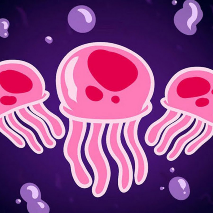 Медуза из спанч боба рисунок