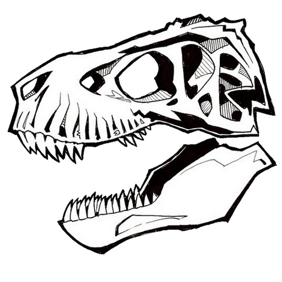 Маска раптора нарисовать