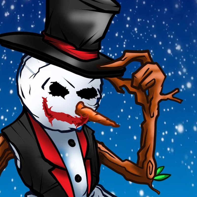 The scary snowman