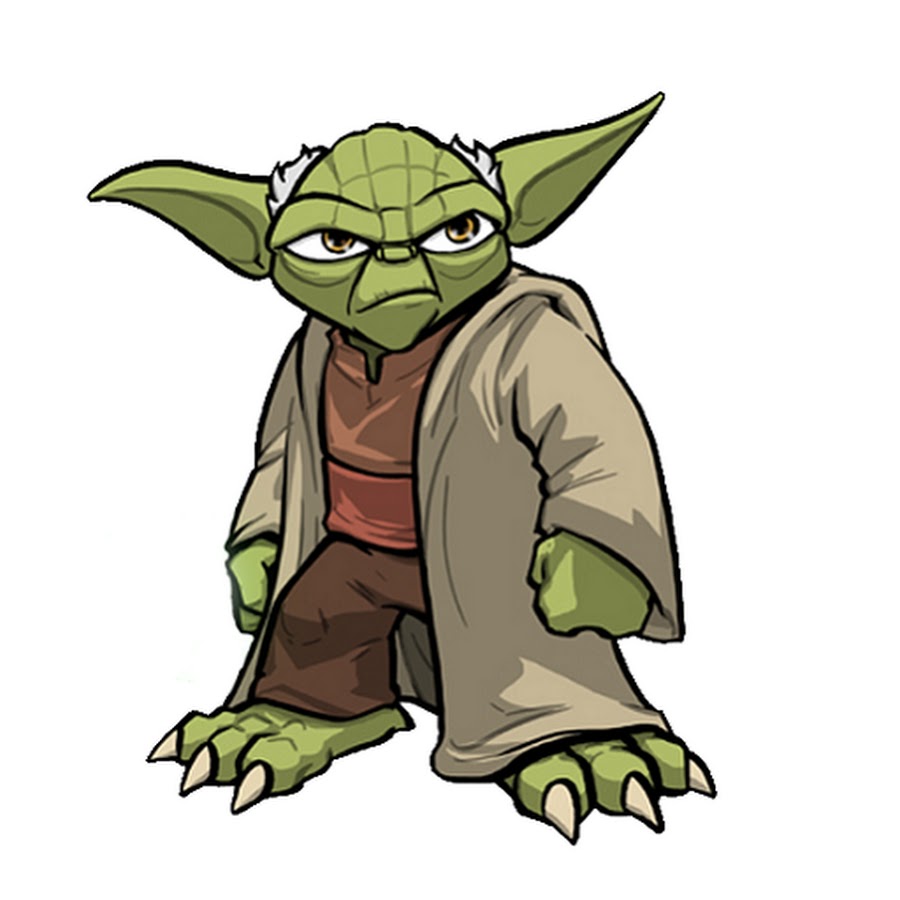 Рисунок йода из звездных войн