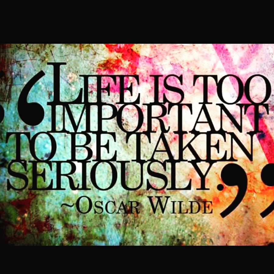 Don't take life too seriously. Not taken seriously. Don't take life seriously. Take seriously. Take seriously.