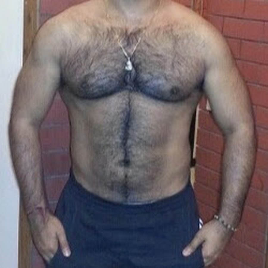 Hairy Muslce Indian - YouTube