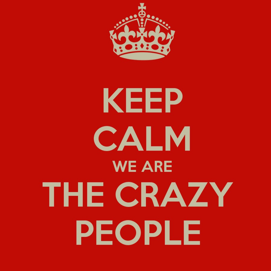 Crazy keep. Keep calm.