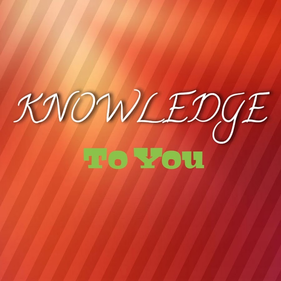 Knowledge to you knowledge capsule Learn English - YouTube