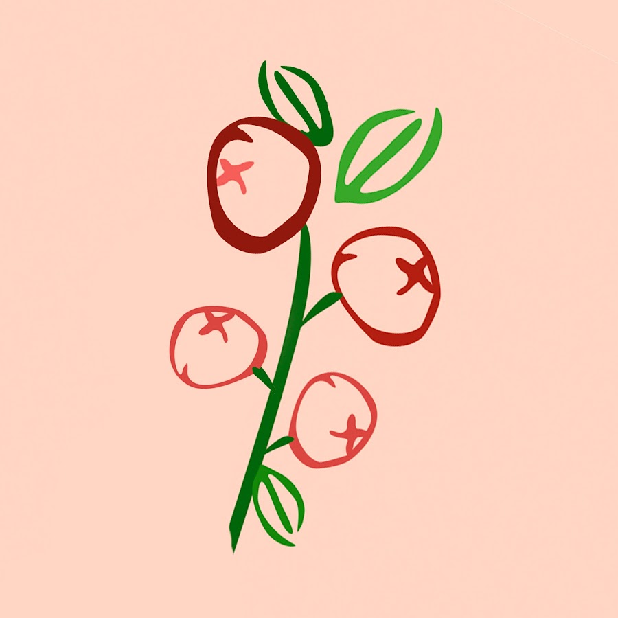 Нарисовать клюкву карандашом поэтапно для детей