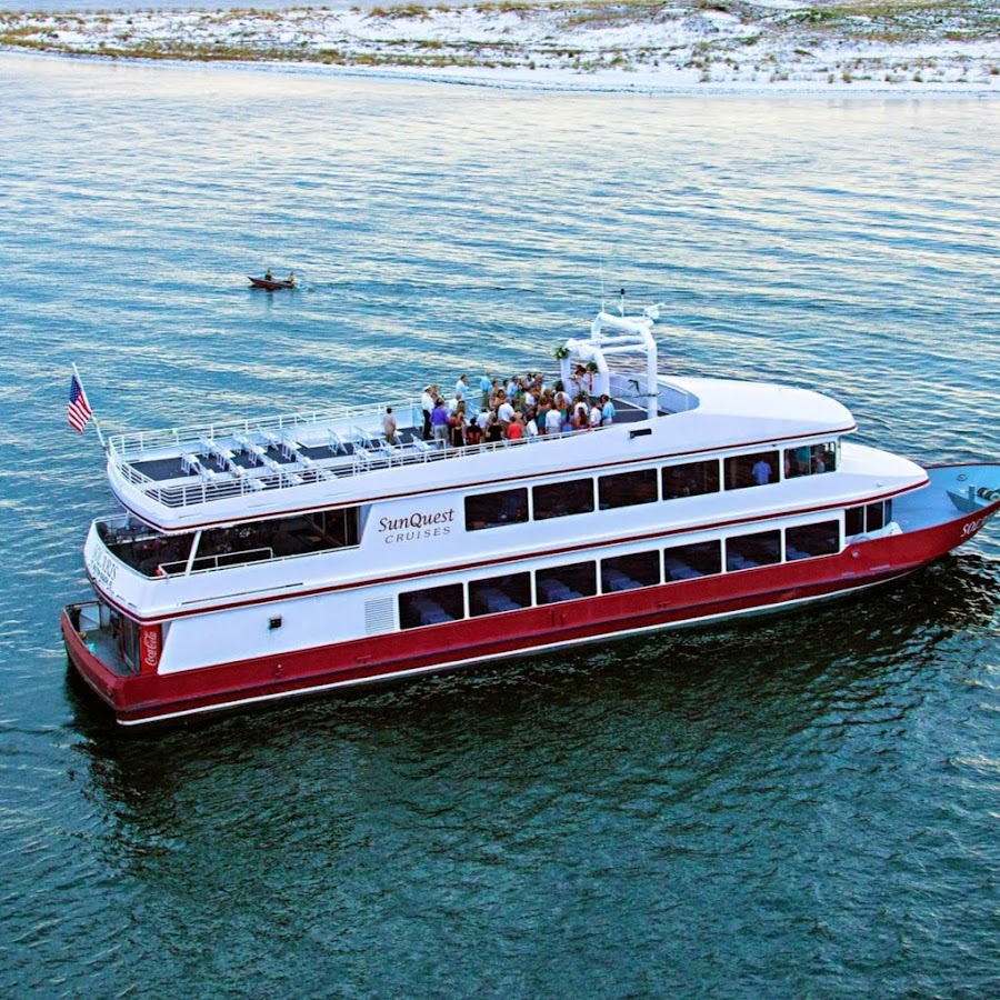 SunQuest Cruises SOLARIS Yacht | Destin Florida Wedding Venue - YouTube