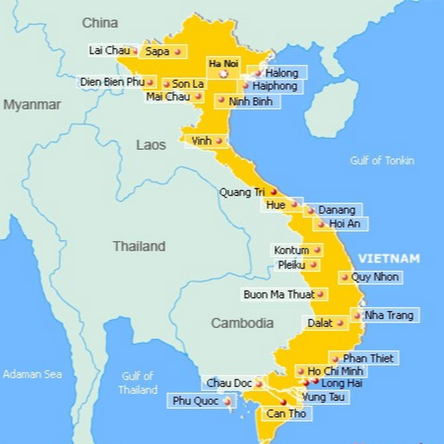 Vietnam map. Вьетнам на карте. Хайфон Вьетнам на карте. Порт Хайфон Вьетнам на карте.