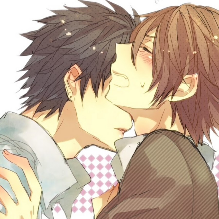 поцелуй геев аниме фото 37